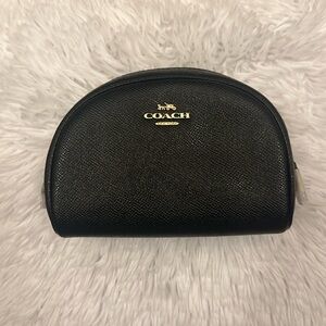 Coach Leather Cosmetic Bag
